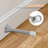 Ravinte Door Stoppers, 18 Pack Satin Nickel Spring Door Stops with Rubber Bumper for Bottom of Door
