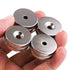 LOVIMAG Neodymium Disc Magnets - 1.26 inch x 0.2 inch, Strong Permanent Rare Earth Magnets with Screws, Pack of 8