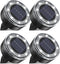 vighep Mini Outdoor Solar Lights4 Pack Solar Garden Lights for Outside IP65
