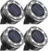 vighep Mini Outdoor Solar Lights4 Pack Solar Garden Lights for Outside IP65