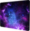Purple Galaxy Mouse Pad, Small Personalized Nebula Design Washable Rubber Mouse Pad 9.5 X 7.9 inches