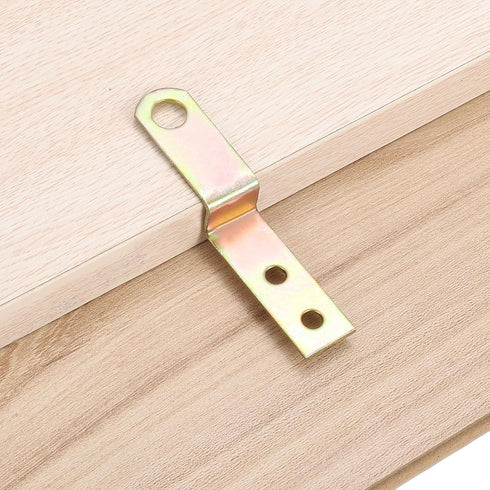 20 0.4 Inch uxcell Pcs Z Shape Corner Bracket, Right Angle Picture Frame Braces Bracket Shelf Brackets Fastener