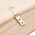 20 0.4 Inch uxcell Pcs Z Shape Corner Bracket, Right Angle Picture Frame Braces Bracket Shelf Brackets Fastener