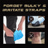 Hmyl Easy 11.5''7.9''0.45'', 3 Breathable No Strap Knee Pad Insert for Work Pants/Bibs, Uniforms, and Tactical Pants