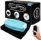 Loddie Doddie 2 in 1 Magnetic Dry Erase Eraser, White Board Cleaning Spray & Ergonomic Whiteboard Eraser (Teal)