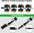 C9 Bulbs 50 36ft HAYATA Christmas Lights LED Strawberry String Light Red&White&Green - Fairy Lighting for Outdoor
