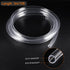 MECCANIXITY PVC Clear Hose Vinyl Tubing, 7/16" ID, 5/8" OD, 10ft Flexible Lightweight for Water, Air, Oil