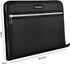 Fireproof Safe Accordion File Organizer Bag, Waterproof Expanding Folder with 14 Pockets, A4 Letter Size