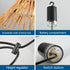 Control,4*AA Decor-2 Pack HuixuTe Battery Operated Hanging Outdoor Chandelier, Gazebo Lights Outdoor Pendant Light