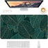 Desk Mat, Large Mouse Pad, 32" x 16" XXL Extended Gaming Mousepad, Desktop Decor Desk Pad, Cute Men Women Office Supplies and Accessories, XL Mouse Pad for Laptop & Keyboard, Tropical Leaves by Niniubye