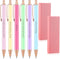 Outus 6 Pcs Fancy Pens for Women, Motivational Cute Pens, Inspirational Retractable Ballpoint Pens with Gift Box