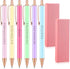 Outus 6 Pcs Fancy Pens for Women, Motivational Cute Pens, Inspirational Retractable Ballpoint Pens with Gift Box