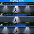 2 Pack 72 3 6000K, Clip On Solar Motion Sensor Outdoor Lights, LED Solar Fence Lights Waterproof with Modes, Portable