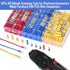 Qibaok 840PCS Electrical Wire Connectors, Insulated Crimp Terminals, Mixed Assortment Kit