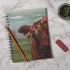 Primitives by Kathy Friendship Heart Gallery Spiral Notebook, 7" x 9", Live Your Best Life