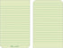 Rite in the Rain Weatherproof Soft Cover Notebook, 3.25" x 5", Green Cover, Top Bound, Universal Pattern (No. 978)