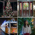 Tcamp Christmas Lights, 33ft 100LED Indoor Outdoor String Lights with Remote Timer, USB or Battery Powered Fairy Lights