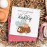 TEEMI 1st /1st -Happy Birthday As My Daddy,Cute Bear First Birthday Card For Daddy, Cute Birthday Card/Greeting Card