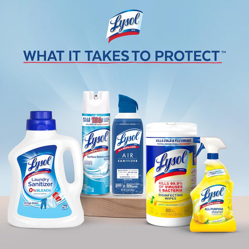 22 Oz (Pack 2) Lysol Kitchen Pro Antibacterial Cleaner Trigger, Fl