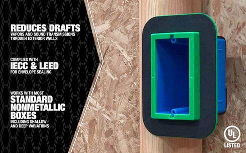 Southwire MDSK1G 1-Gang Draft Seal Kit