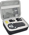 Case Compatible with DYMO Label Maker LabelManager 160/280, Portable Label Printer Storage Organizer, Gray