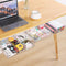OTraki 3 Packs Under Desk Drawer Organizer, Clear Plastic Storage with Slide Out Drawer, Self-Adhesive