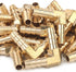 LTWFITTING 90 Deg Elbow Brass Barb Fitting - 1/4-Inch x 1/4-Inch Hose ID Generator Fuel Filter (Pack of 5)