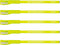 Kutsuwa RF017YE-5P Fluorescent Pencil Markers, Yellow, Pack of 5
