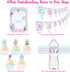 POP parties Ink Alice in Wonderland Bottle Labels - 20 Classic Water Bottle Labels Made in The USA