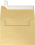 LUXPaper A2 Invitation Envelopes, Peel & Press, 4 3/8" x 5 3/4", Blonde Gold Metallic, 50 Qty