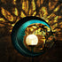 Solar Outdoor Garden Lights, Waterproof Crackle Glass Globe LED Landscape Lighting for Pathway and Yard