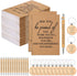 Kosiz 80 Sets Employee Appreciation Gift Bulk, Inspirational Notebooks, Pocket Notepad, Bamboo Pens