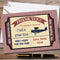 The Card Zoo Red Boarding Pass Plane Party Thank You Cards