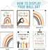 Hadley Designs Diversity Posters for Classroom - 6 Inclusive Kindness Decor, Safe Space Sign, Boho Multicultural