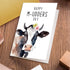 Oamiolek Funny Mother's Day Card for Her, Cute Dairy Cow Mother's Day Card, Punny Mothers Day Card Gift for Mom Sister