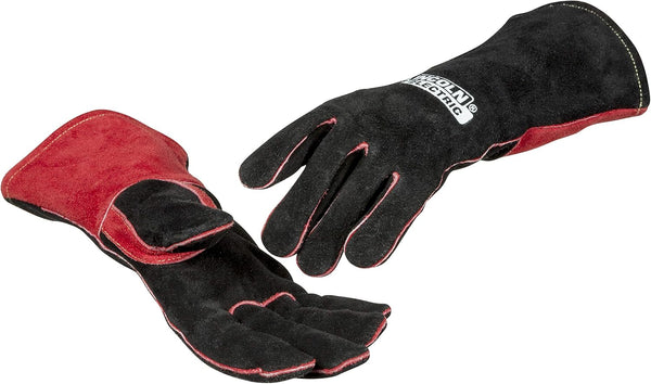 Lincoln Electric Women's Jessi Combs MIG Stick Welding Gloves, Black/Red, Small, Pack of 1