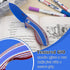 G10 JIN Starry Pocket Knife, Folding Knife DIY Making Kit, Safe Fidget Toy, Knives for Kids, Blade Handle, Boy Scout