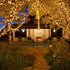 iShabao Solar String Lights Outdoor, 33ft 100 LED Waterproof Fairy Lights for Garden and Party