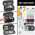 Large Capacity Pencil Case Organizer, Double Zipper Storage Bag for College School Office