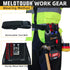 MELOTOUGH Pocket Tool Pouch, Mini Tool Organizer Pouch with Belt Clip for Electrician, Carpenter, and Technician