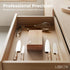 1000/6000 Set Libken Whetstone Knife Sharpening Stone Kit Grit with Wooden Box Wet Stone Sharpener for Kitchen Knives