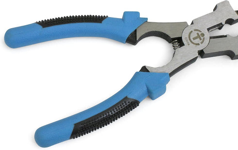 Welding Pliers, 8" Blue/Black