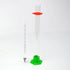 Box Brew Kits 13" Triple Scale Hydrometer and Glass Hydrometer Test Jar with Stand with Safety Bumpers Home Brewing