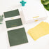 50 Pack Crisky Green Thank You Cards with Envelopes & Stickers Bridal Shower Graduation Thank You Cards Small Business