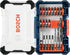 BOSCH DDMS20 20-Piece Custom Case System Set for Assorted Impact Tough Drilling and Driving