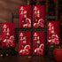 BHCCYS 2026- Set 24 6 17x9cm Year of the Horse Red Envelopes of Premium Lucky Money Envelopes with Elegant Designs