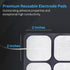 Santamedical TENS Unit Replacement Pads 2x2, 40 Pcs Premium Reusable Electrode Pads for Electrical Stimulation