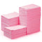 JMU 250 Pack Dental Bibs, Pink Dental Bibs Disposable 3-Ply, Waterproof Tray