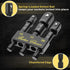 Bates Impact Socket Adapter Set, 3 PCS, 1/4", 3/8" and 1/2", with Holder for Drill and Impact Driver