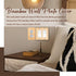 2PC Solid Wood Double Rocker Light Switch Plate, 4.5" X 4.5" Bamboo Light Switch Cover for Home Decor